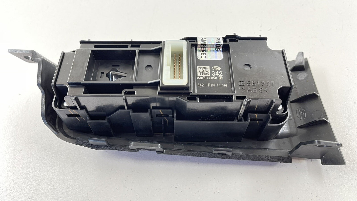 22-23 TOYOTA GR86 DRIVER LEFT FRONT MASTER WINDOW SWITCH 83071CC050 OEM
