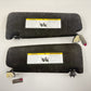 12-16 BMW M5 F10 Left & Right Sunvisor Sun Visor Shade Pair Alcantara Suede OEM