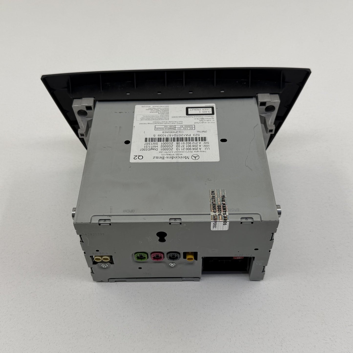 2012-2014 Mercedes C250 W204 Navigation Radio Audio CD Command Head Unit OEM