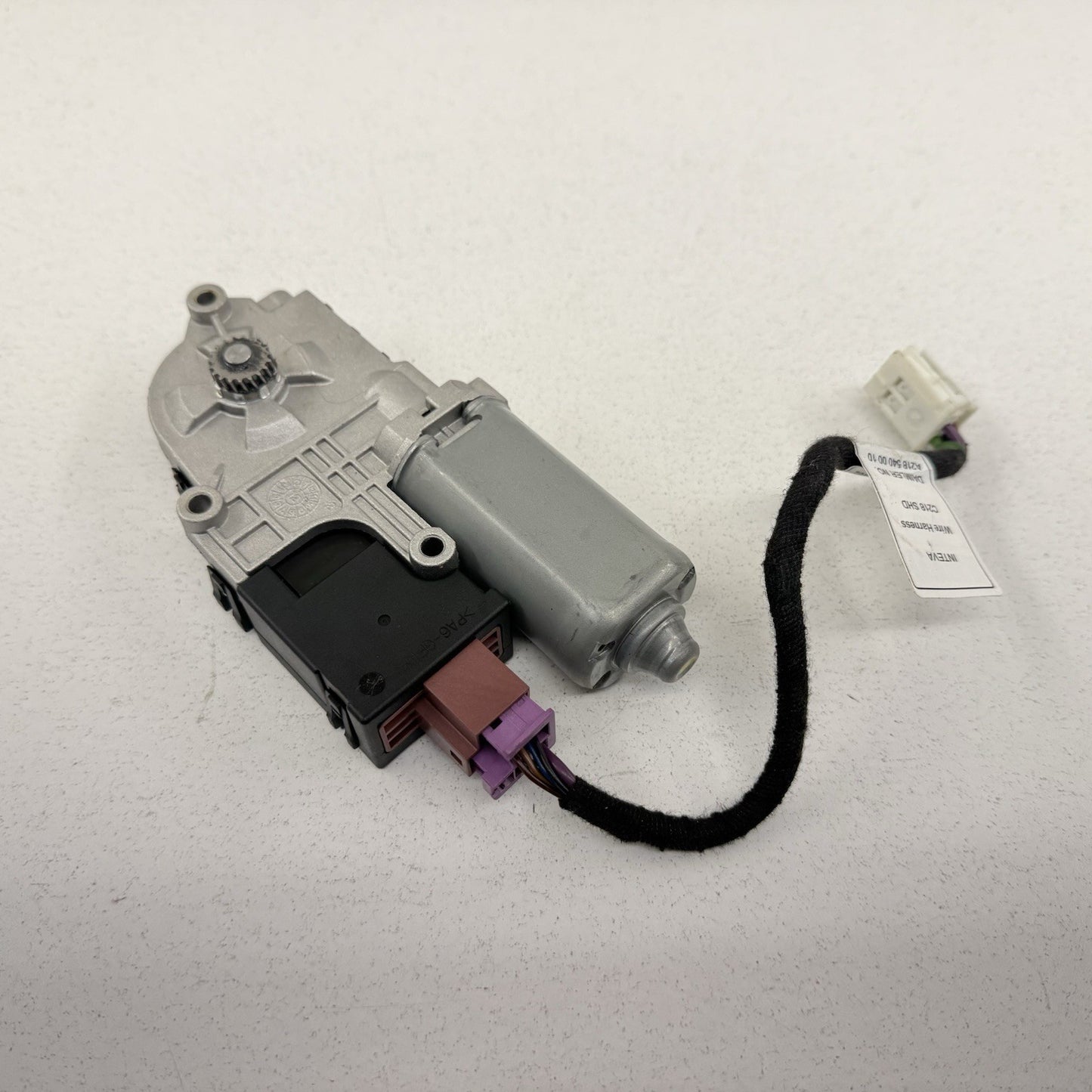 10-16 Mercedes W212 E350 Sunroof Sun Roof Glass Motor W/ Harness 2188200142 OEM