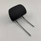2008-2014 Mercedes C250 W204 Sedan Rear Seat Headrest Head Rest Set Black OEM