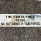 08-15 Audi TT Driver Left Rear Fender Liner Wheel Arch Splash Guard OEM