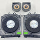 06-10 BMW M6 E63 E64 UNDER SEAT AND REAR SUBWOOFER TWEETER SPEAKER SET OF 4 OEM
