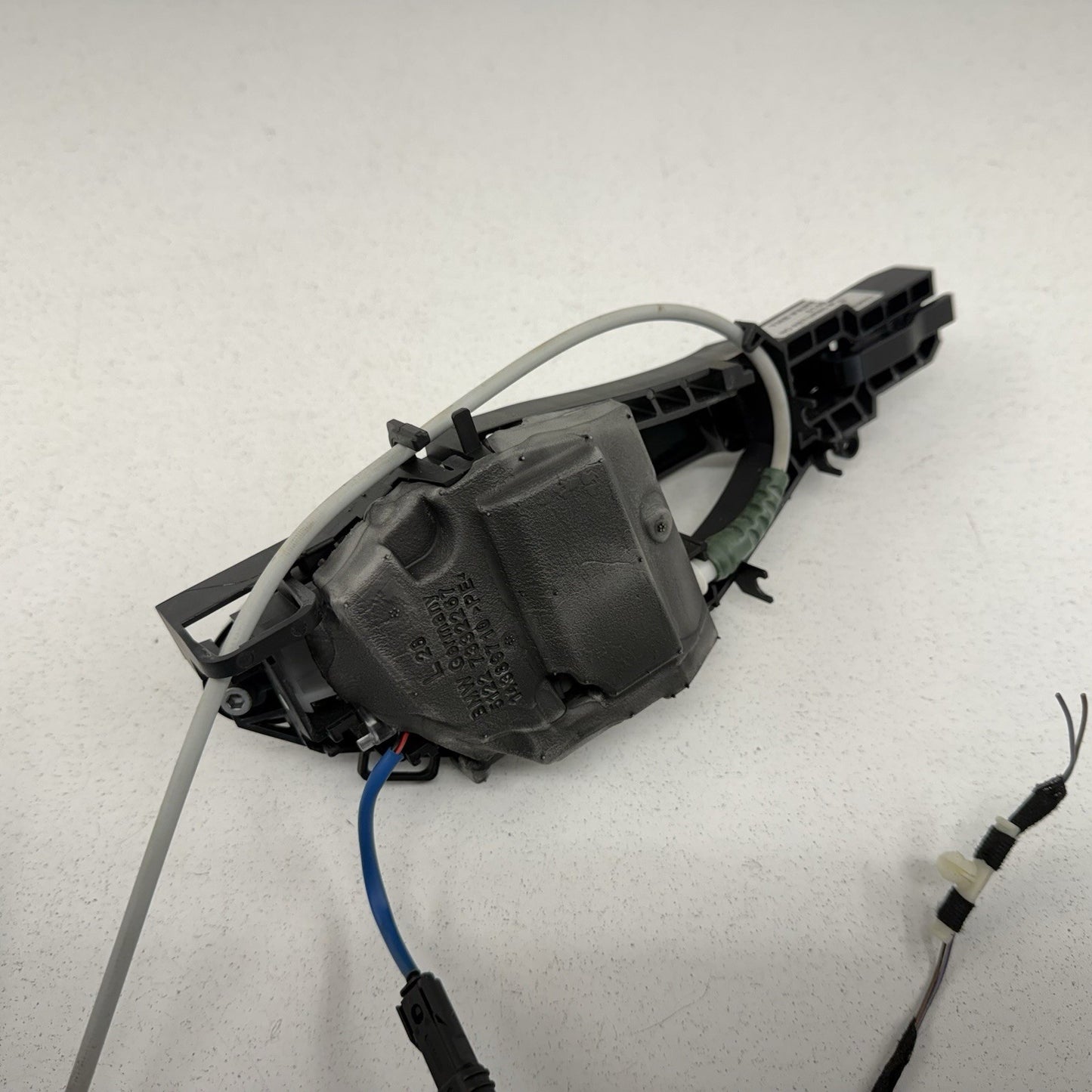 12-18 BMW F30 F80 M3 Driver Left Rear Exterior Door Handle Black OEM