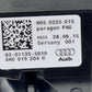11-18 AUDI A8 CENTER DASH CLOCK ANALOG TIME 4H0919204M OEM