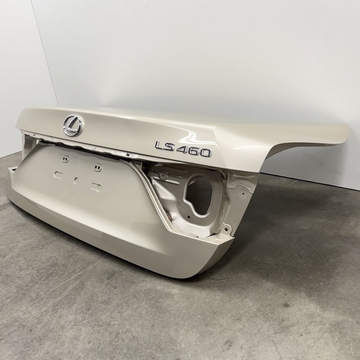 2013-2017 Lexus LS460 Rear Trunk Lid Shell Satin Cashmere Metallic OEM