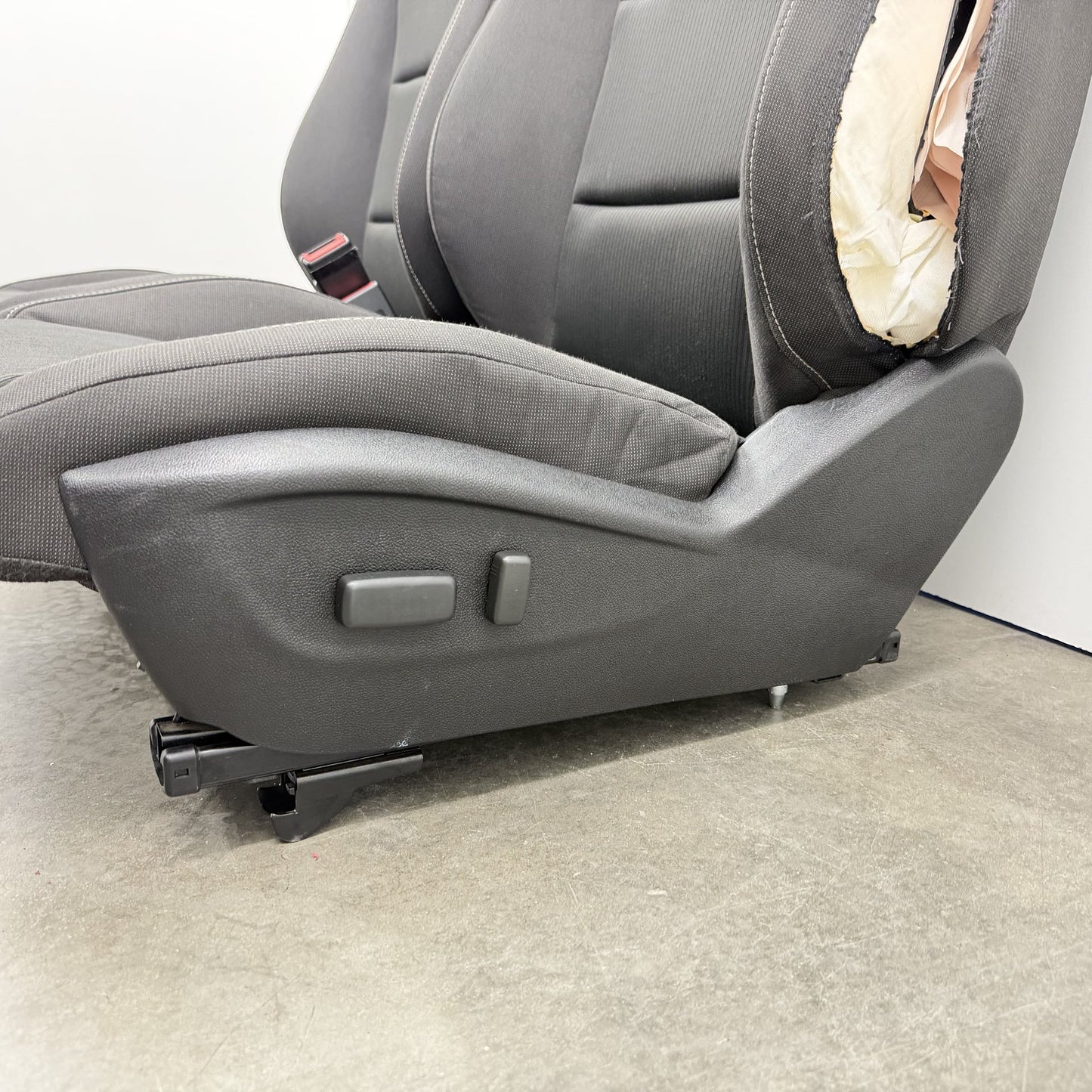 2010-2015 Chevrolet Camaro SS Coupe Black Cloth Seat Set Front &amp; Rear OEM *NOTE*