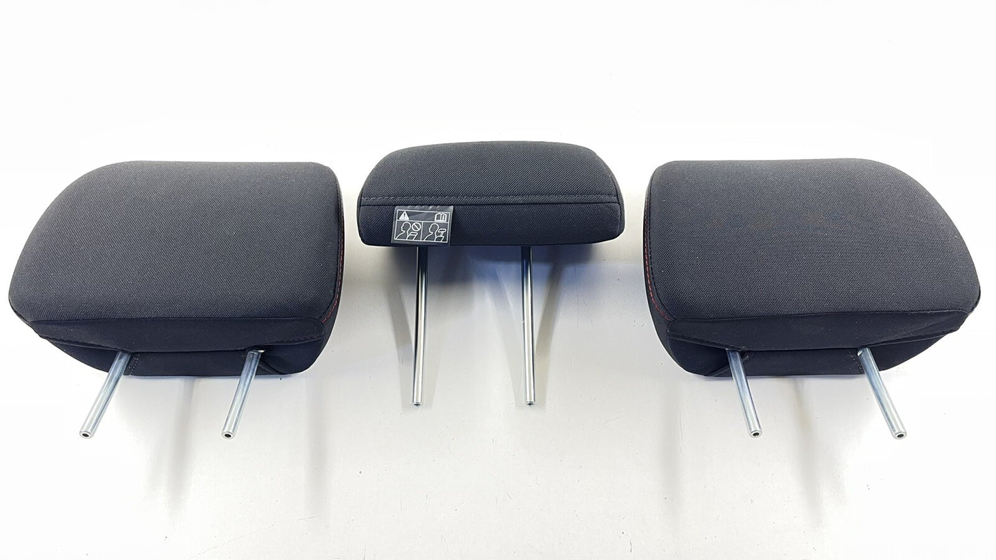 22-23 SUBARU WRX LEFT RIGHT REAR SEAT HEADREST HEAD REST CLOTH SET OEM