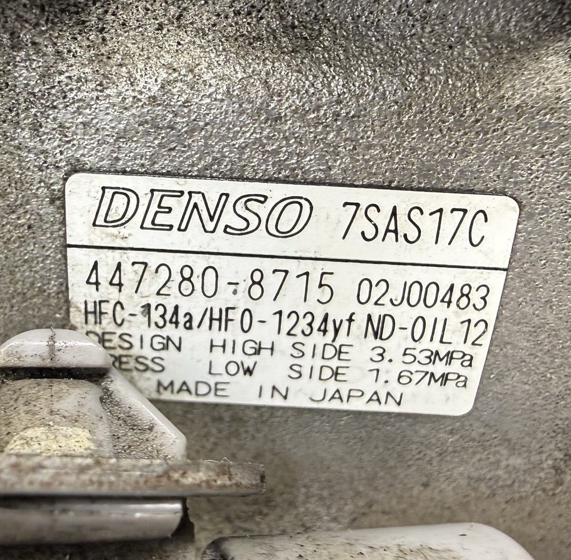 21-26 Lexus IS300 IS350 RWD A/C AC Compressor With Clutch Assembly OEM