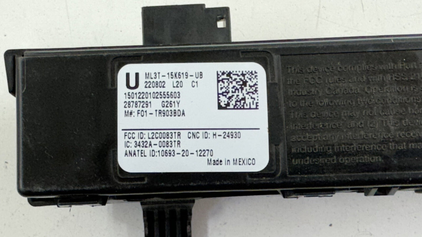 18-23 Ford Mustang GT Keyless Entry Antenna Control Module ML3T-15K619-UB OEM