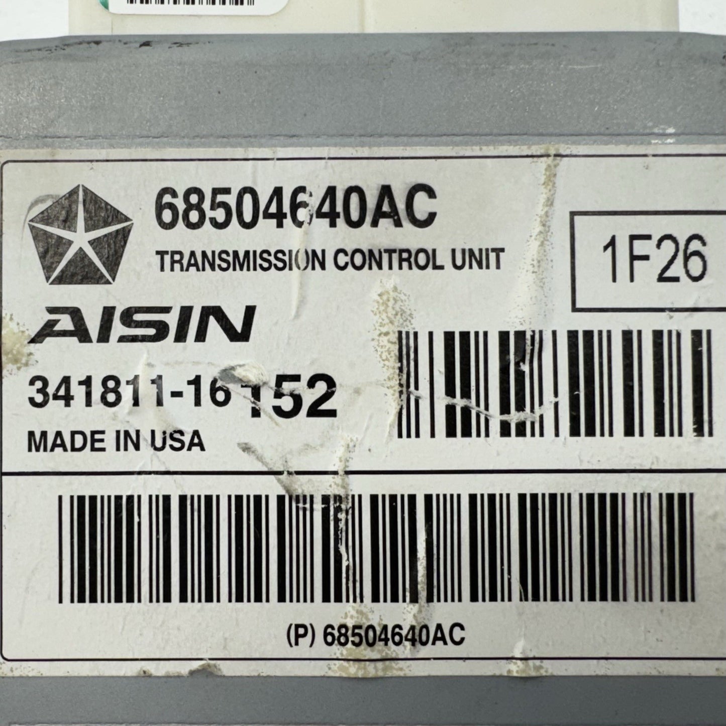 19-22 Ram 3500 Aisin Transmission Control Module Unit TCM 68504640AC OEM