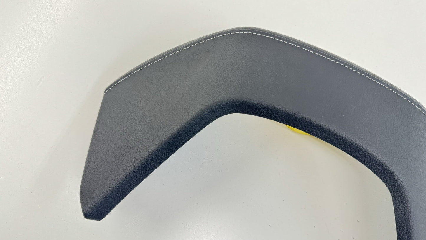 22-23 CADILLAC CT4 BLACKWING DASHBOARD INSTRUMENT CLUSTER COVER TRIM LEATHER OEM