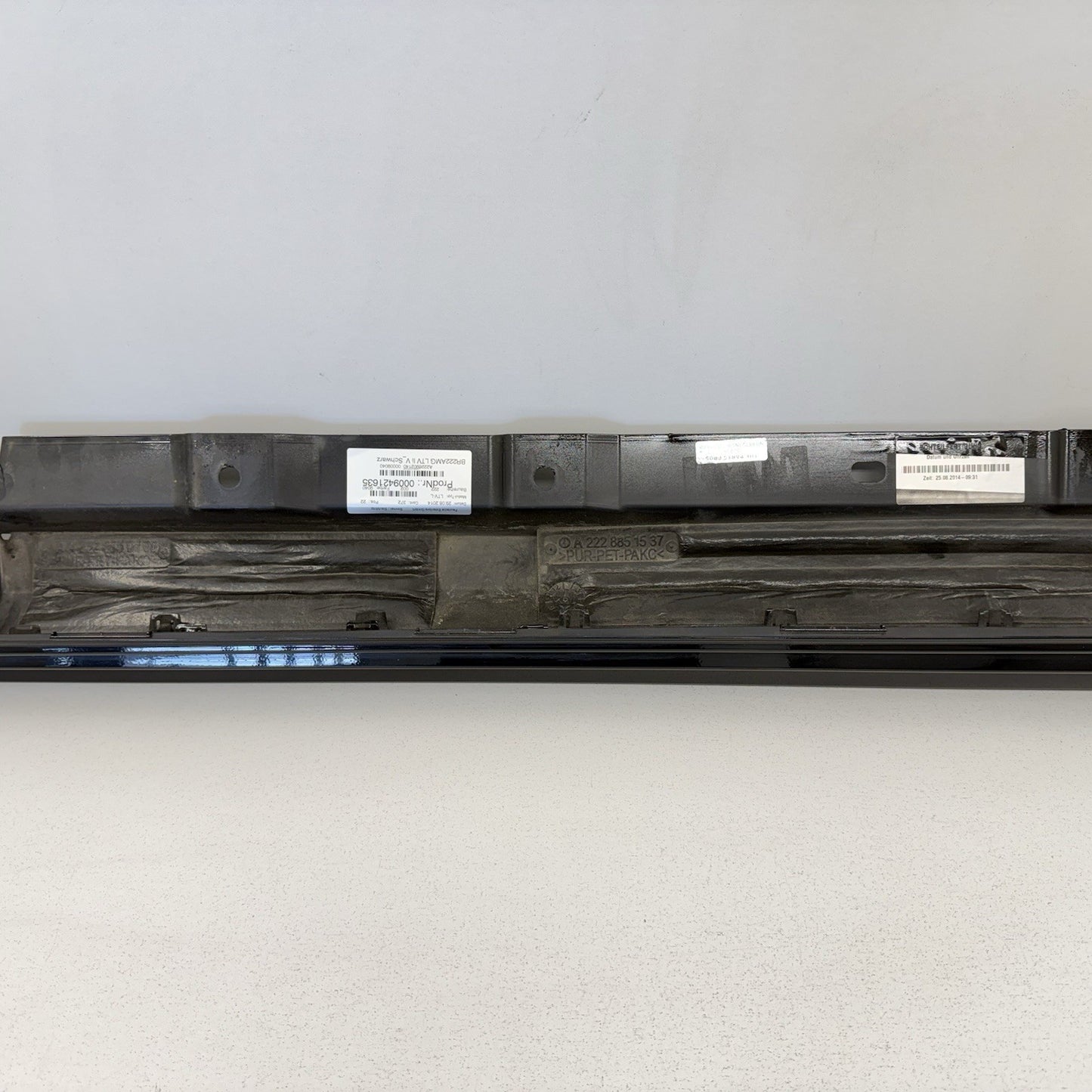 14-20 Mercedes W222 S550 AMG Sport Left Side Skirt Rocker Panel Cover Trim OEM