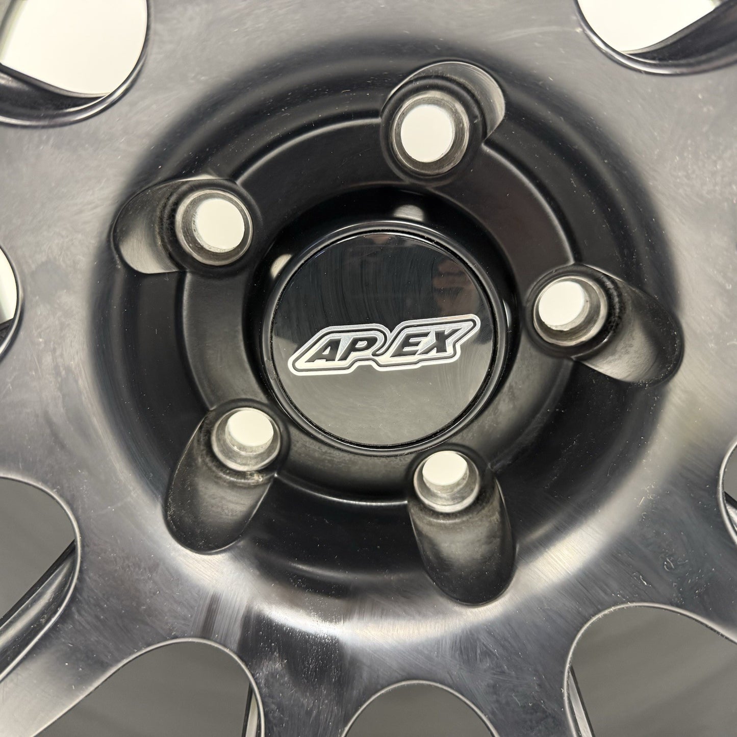 Apex SM-10 Wheel Rim 18" 18x11 +57 Offset 5x120.65 Bolt Pattern Satin Black