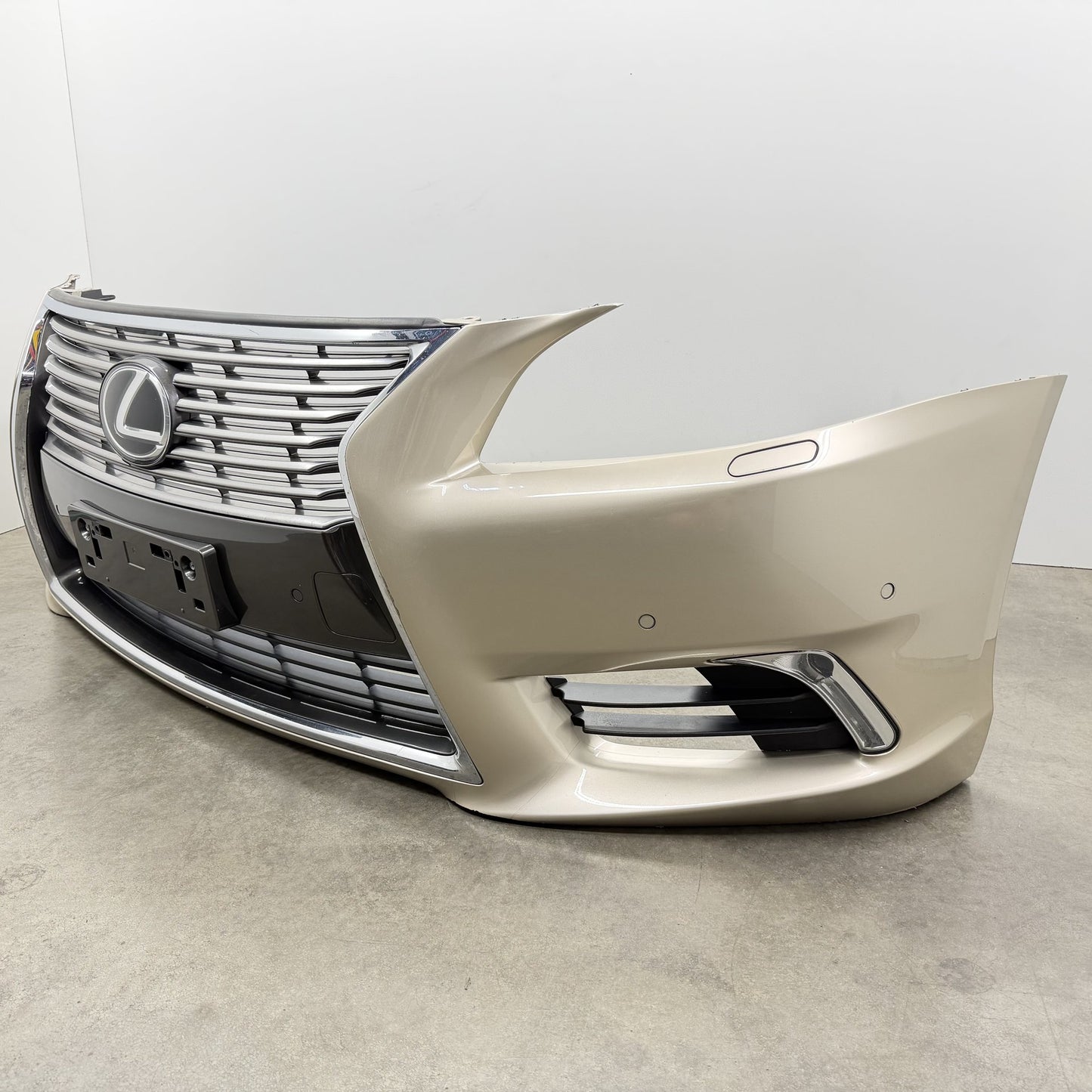 2013-2017 Lexus LS460 Front Bumper Cover Complete W/ Grills & Sensors OEM