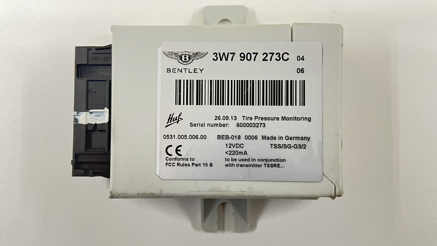 13-18 BENTLEY FLYING SPUR TIRE PRESSURE MONITOR SENSOR CONTROL MODULE OEM
