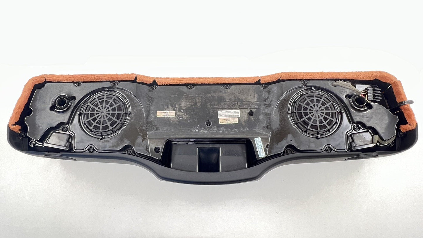 05-12 PORSCHE BOXSTER 987 REAR SUBWOOFER BASSBOX SPEAKER BOSE TERRACOTTA OEM