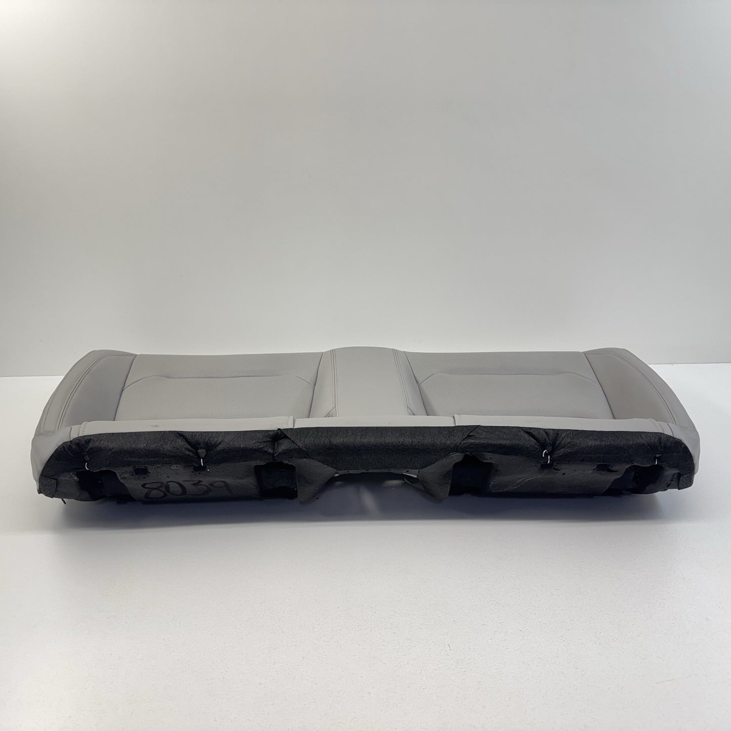 16-24 Chevrolet Camaro Coupe Rear Seat Set Upper Lower Cushion Gray Leather OEM