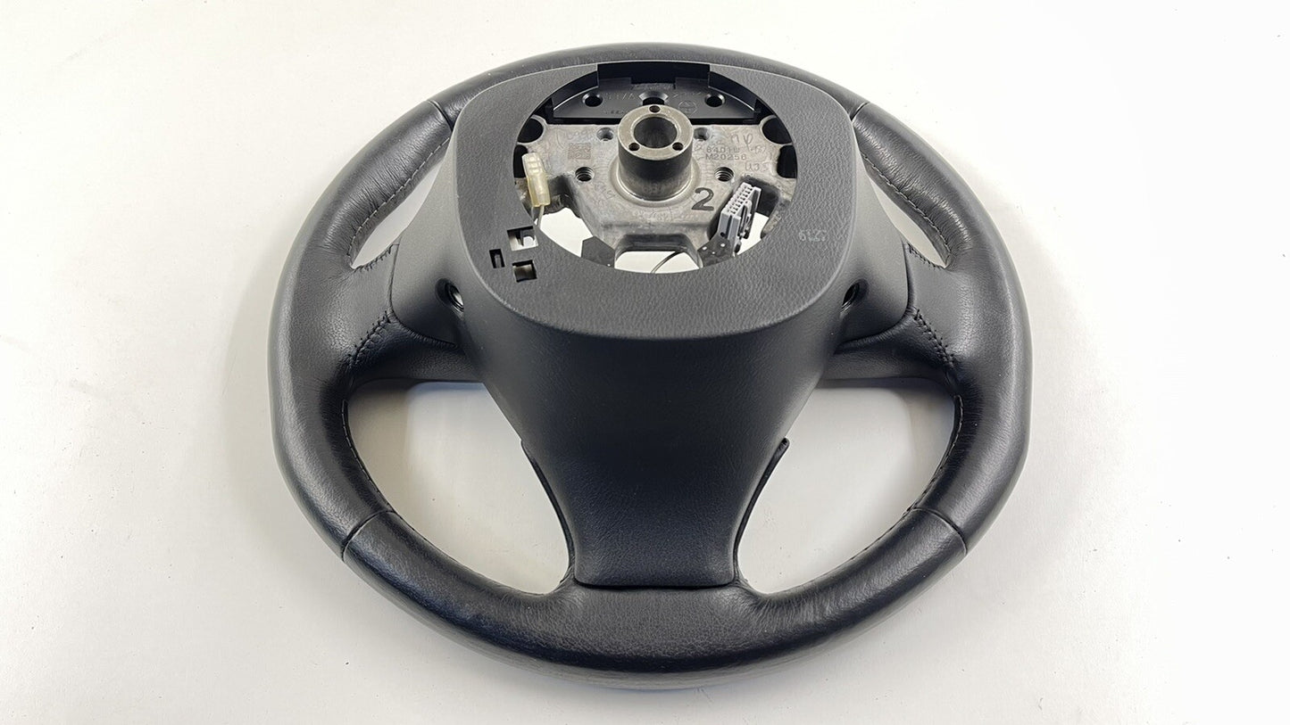 16-17 Infiniti Q50 Steering Wheel W/ Lane Keep Distance Assist Leather Black OEM