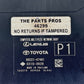 23-25 TOYOTA PRIUS MULTIPLEX NETWORK MODULE & FUSE RELAY JUNCTION BOX MODULE OEM