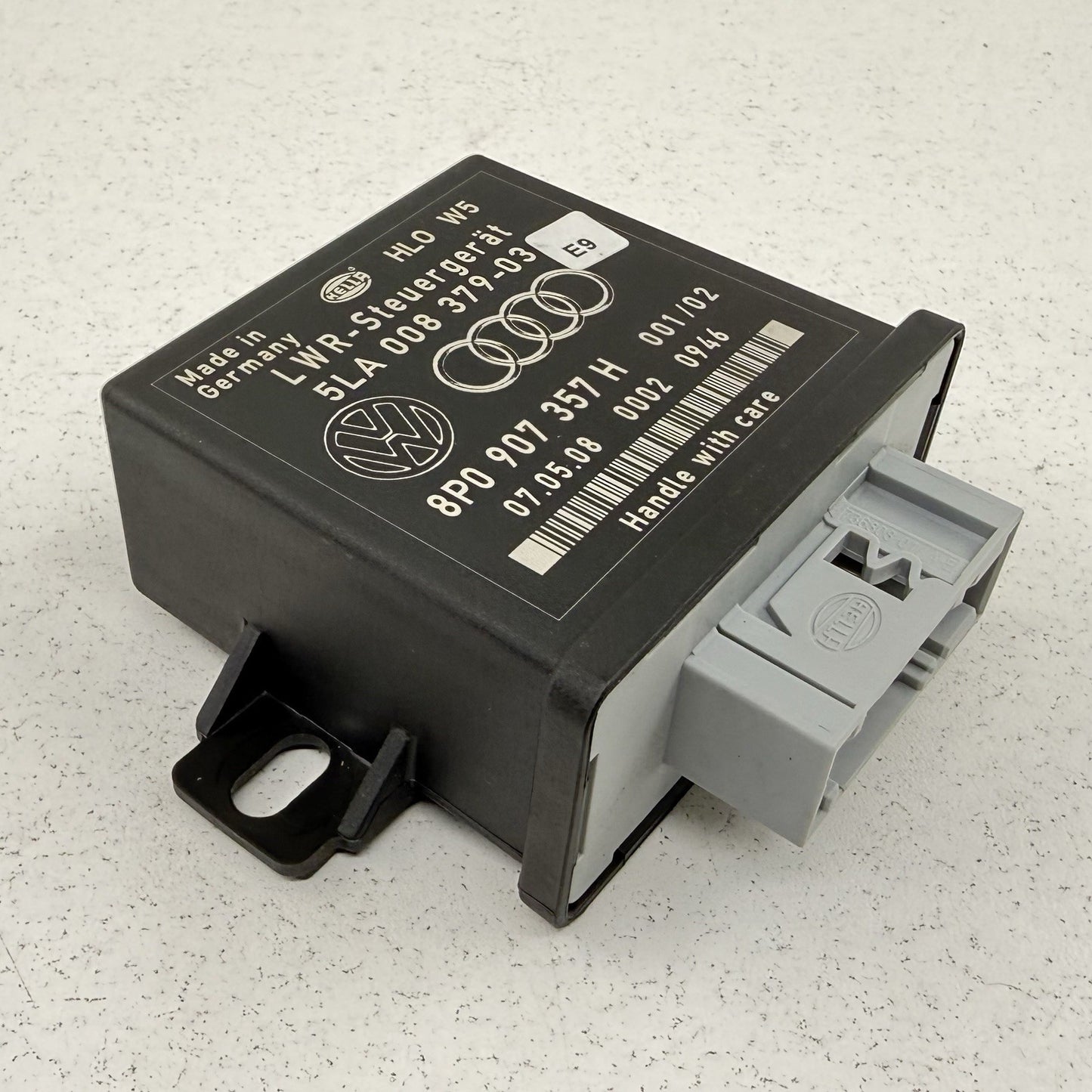 08-12 Audi TT Headlight Range Control Module Unit 8P0907357H OEM