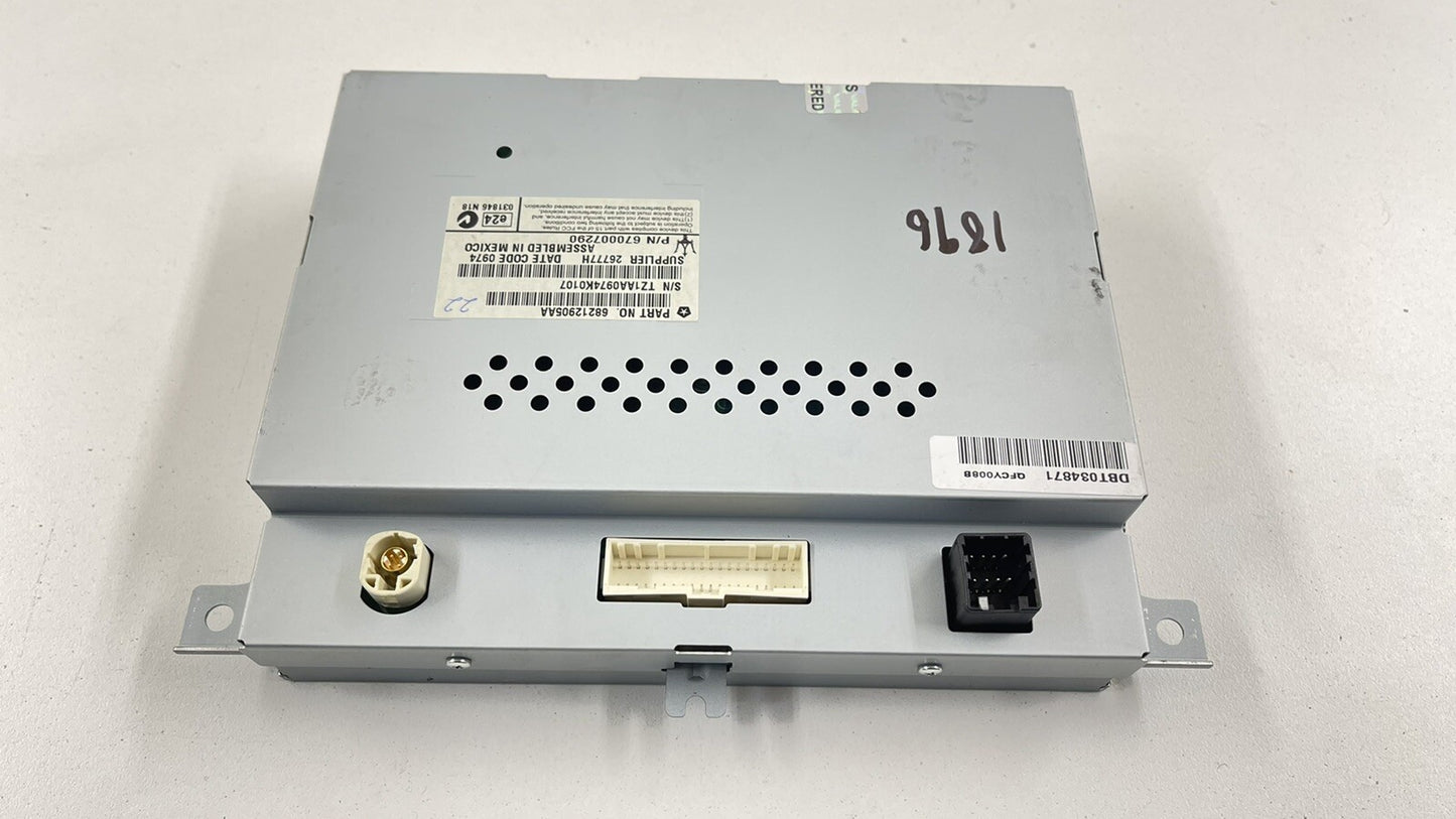 14-16 MASERATI GHIBLI TOUCH SCREEN DISPLAY RADIO COMMAND HEAD UNIT 670007290 OEM