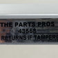 24-26 Nissan Z Nismo Rear Quarter Panel Flare Trim Molding Pair Left & Right OEM