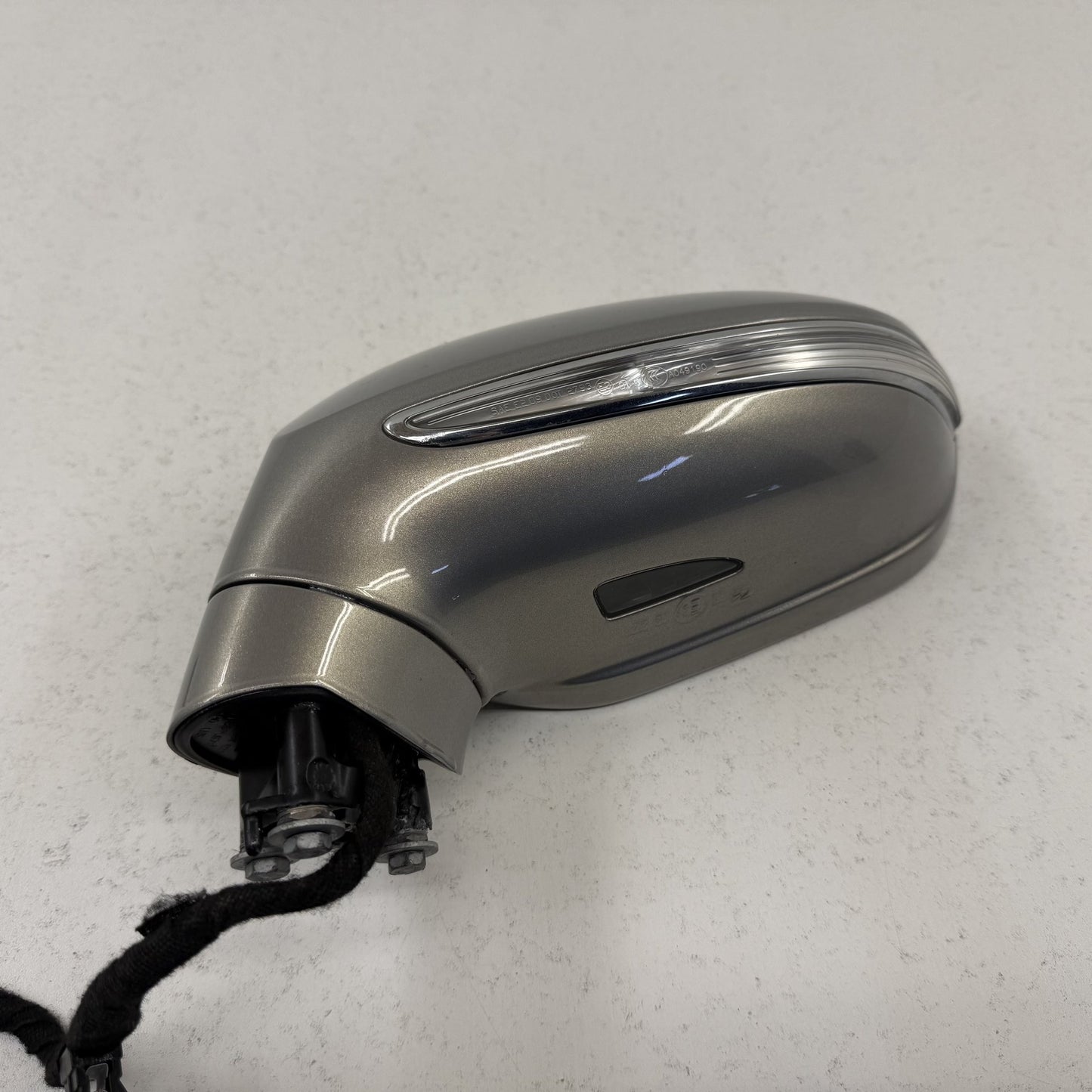 2014-2018 Bentley Flying Spur Driver Left Front Door Mirror Side View Silver OEM