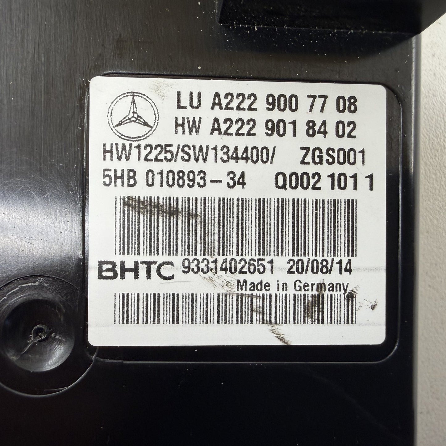 2014-2020 Mercedes-Benz S550 W222 HVAC AC Amplifier Climate Control Module OEM