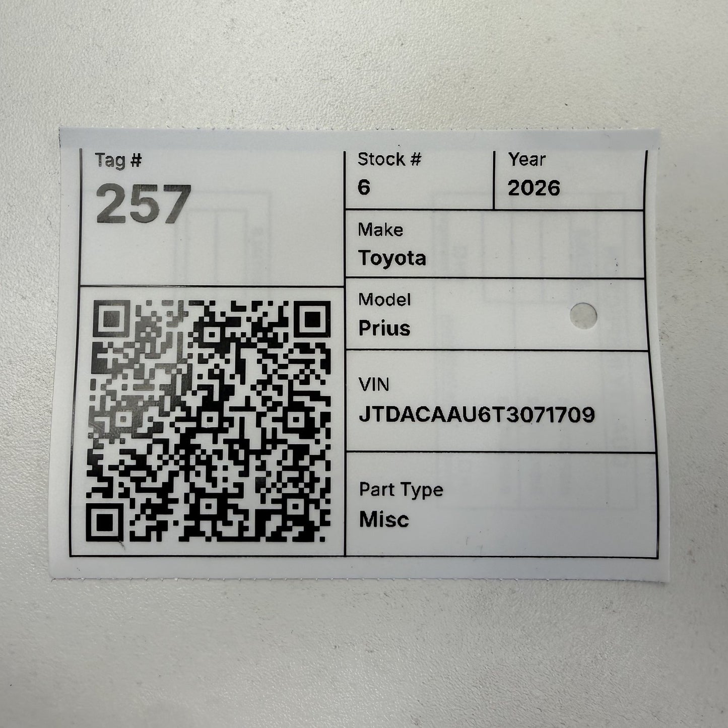 2023-2026 Toyota Prius Smart Key Keyless Entry Module 89990-47601 OEM