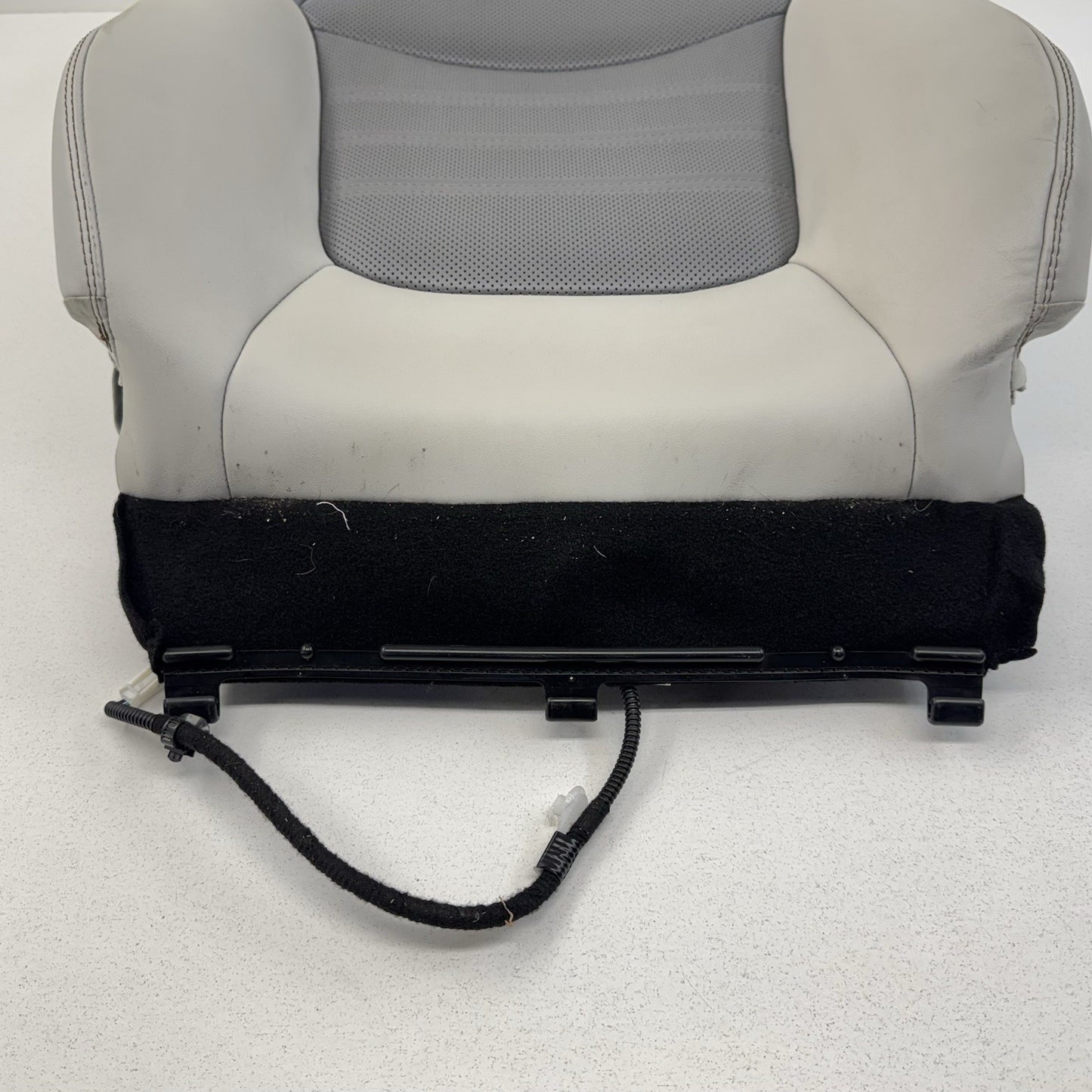 19-25 Toyota RAV4 Driver Left Front Upper Seat Cushion Leather Gray OEM