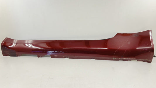 07-09 ASTON MARTIN VANTAGE LEFT SIDE SKIRT ROCKER PANEL COVER MERLOT RED OEM