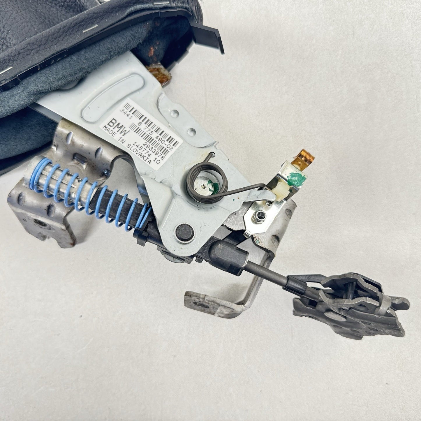 06-10 BMW M6 E63 E64 Emergency Parking Hand Brake Lever Handle Assembly OEM