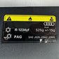 18-19 Audi A5 S5 Radiator Support Upper Cover Sight Shield Panel 8W6807081B OEM