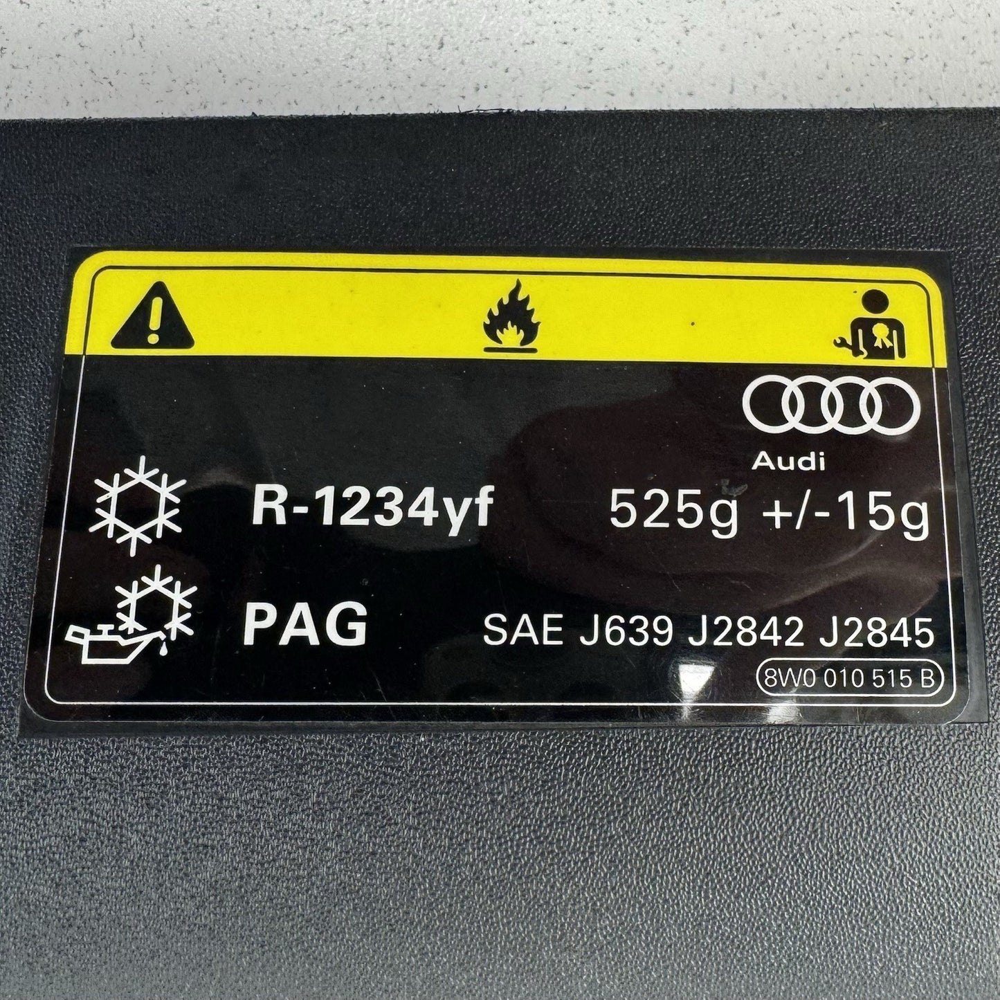18-19 Audi A5 S5 Radiator Support Upper Cover Sight Shield Panel 8W6807081B OEM