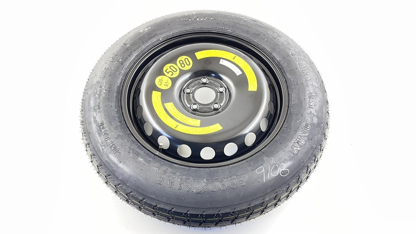 13-16 MERCEDES GL350 X166 COMPACT EMERGENCY SPARE TIRE WHEEL RIM T165/90D19 OEM