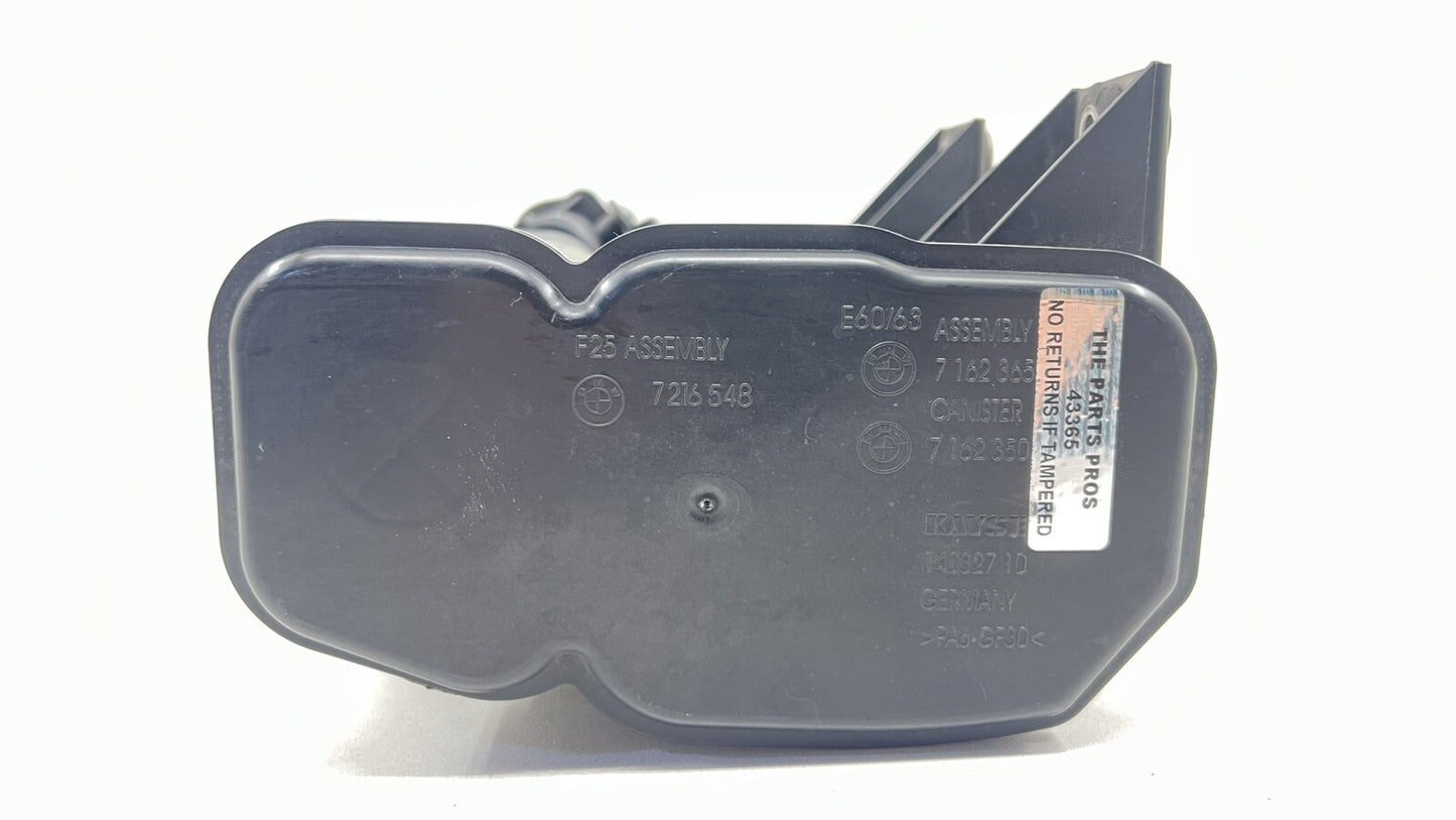 06-10 BMW M6 E63 E64 FUEL EVAP VAPOR CHARCOAL EMISSION CANISTER 7162365 OEM