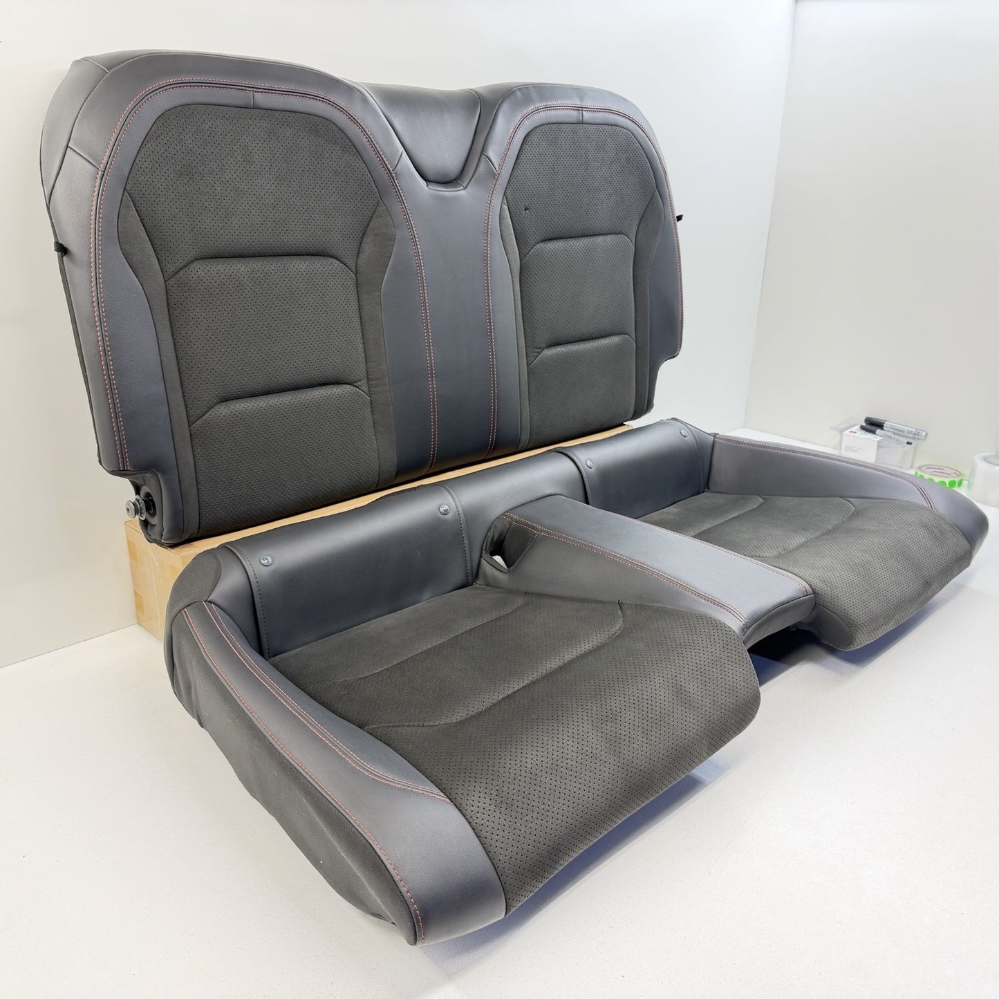 17-24 Chevrolet Camaro ZL1 Coupe Rear Seat Set Upper And Lower Cushion OEM