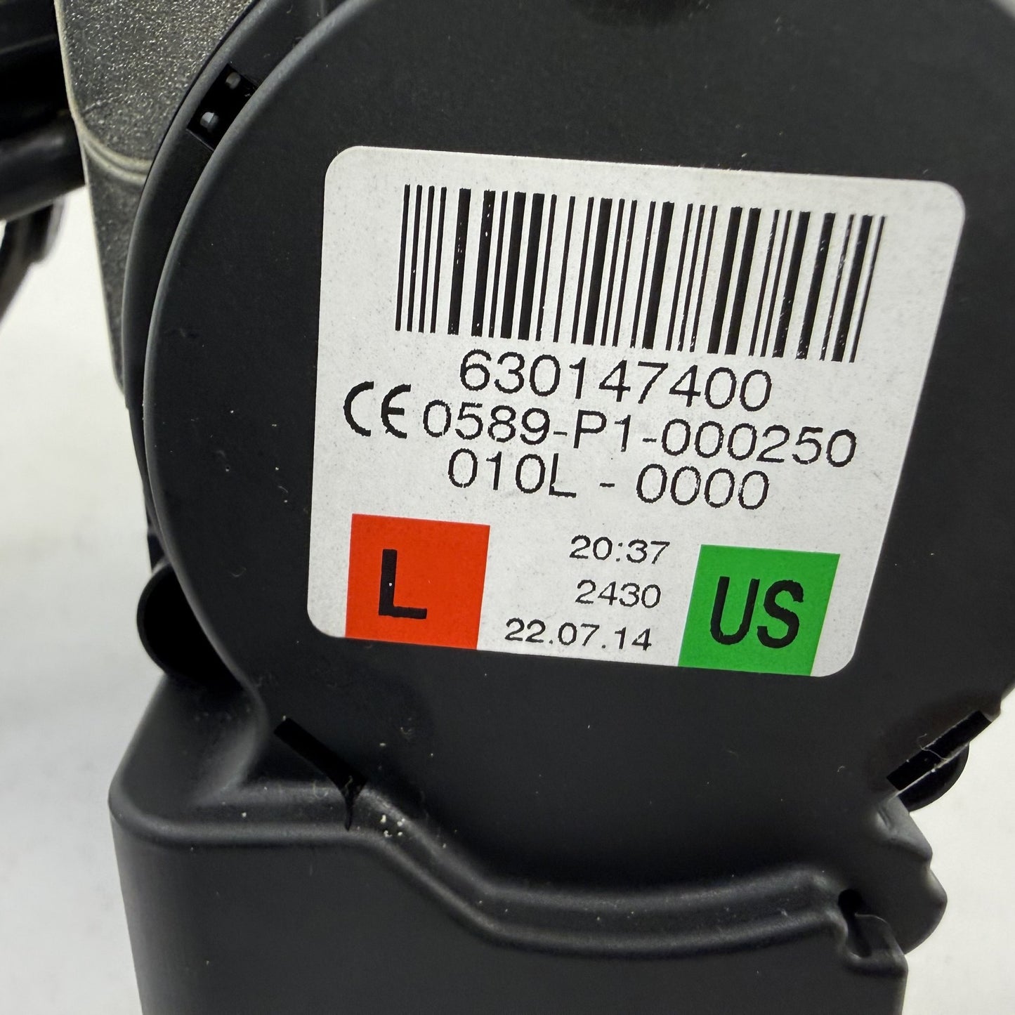 2014-2017 Mercedes S550 W222 Left Front Seatbelt Seat Belt Retractor Black OEM