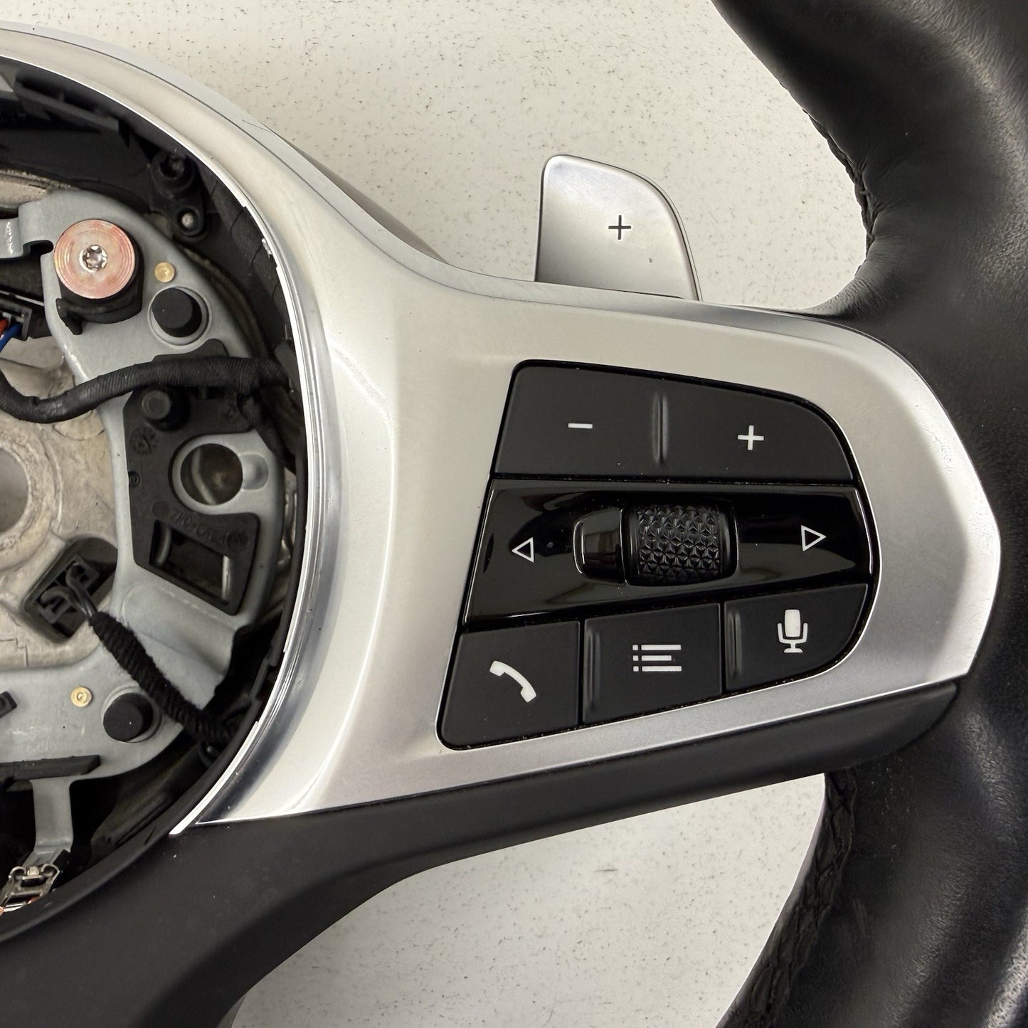 22-24 BMW G01 X3 M Sport Steering Wheel Heated W/ Paddle Shifters OEM
