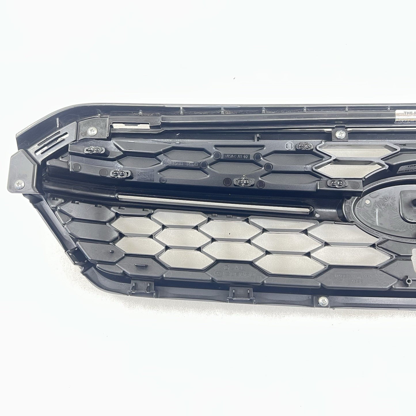 18-21 SUBARU WRX FRONT BUMPER UPPER GRILLE TRIM WITH EMBLEM 91121VA130 OEM
