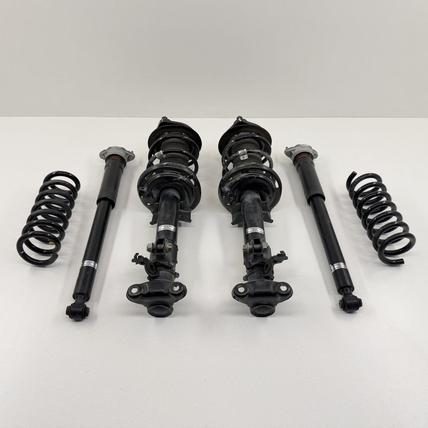 2008-2014 Mercedes C250 W204 RWD Sport Shock Strut Spring Absorber Set 54K OEM