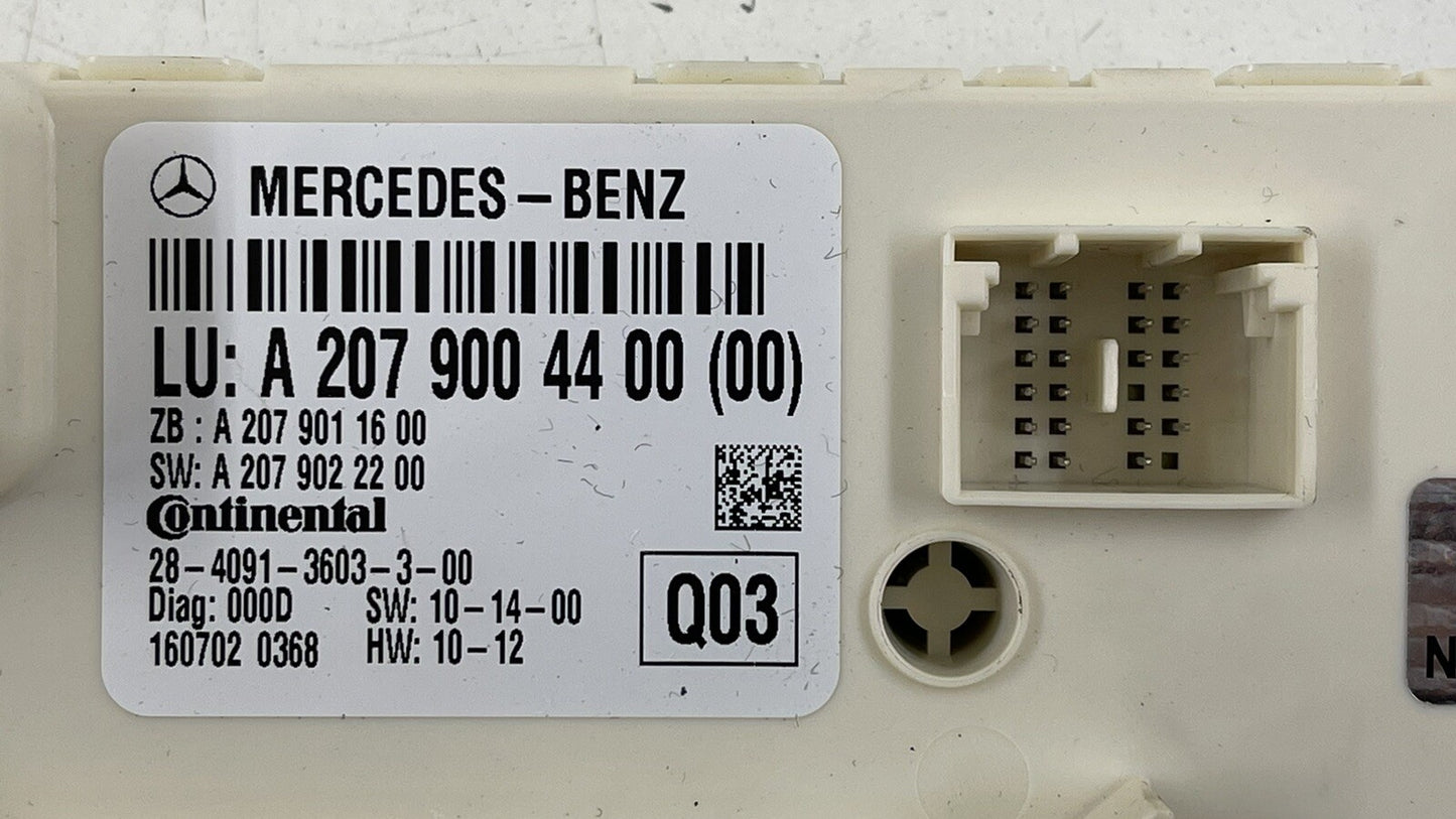 14-17 MERCEDES BENZ E550 W207 COUPE REAR WINDOW REGULATOR CONTROL MODULE OEM