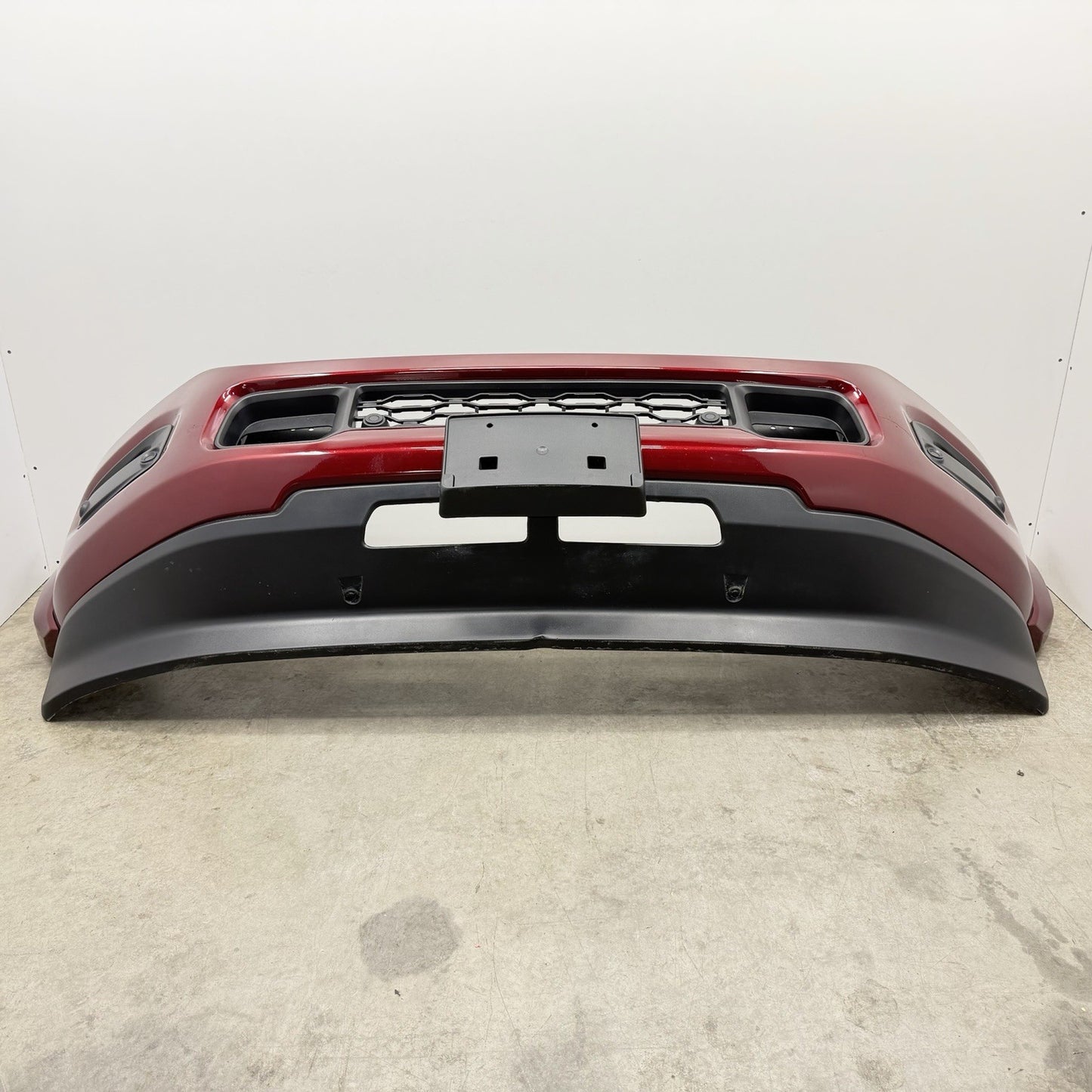 19-24 Ram 4500 5500 Front Bumper Assembly Complete With Sensors Painted Red OEM