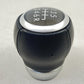 15-21 SUBARU WRX 6 SPEED GEAR SHIFT KNOB LEATHER BLACK OEM