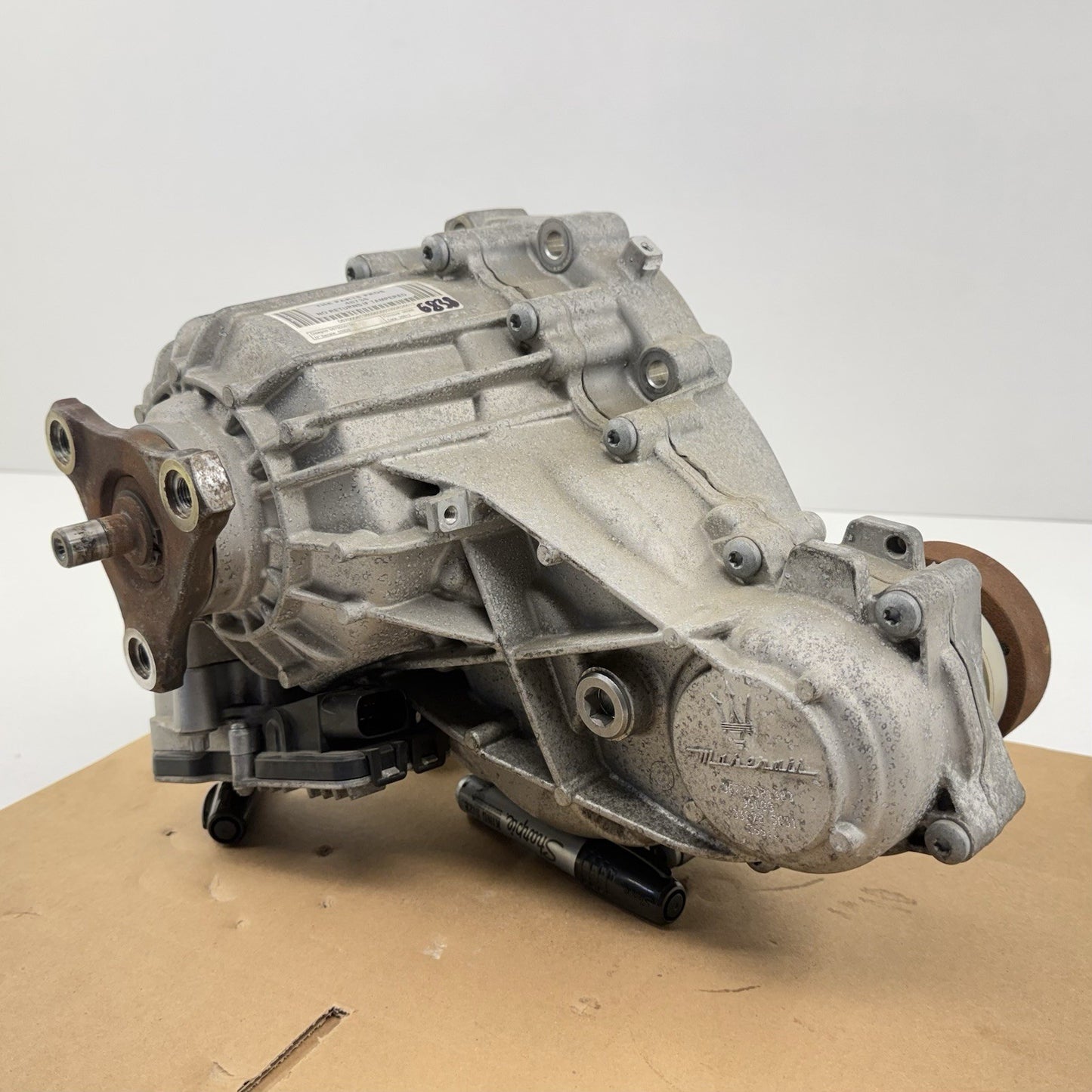 14-24 Maserati Ghibli S Q4 Transfer Case Gear Box W/ Motor Module 670008138 OEM