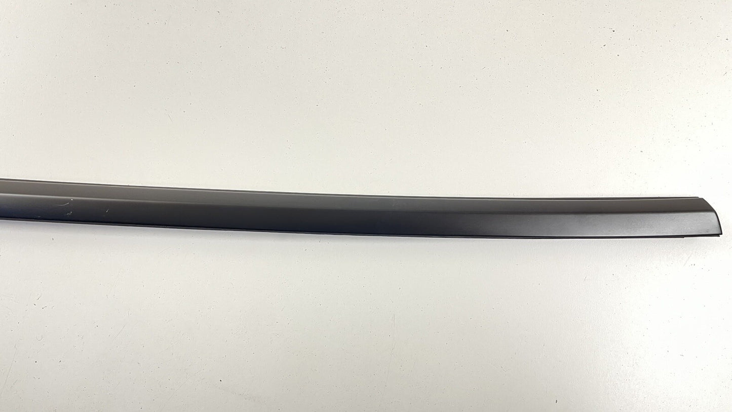 21-22 TESLA MODEL 3 DRIVER LEFT REAR DOOR MOULDING STRIP BEZEL TRIM BLACK OEM