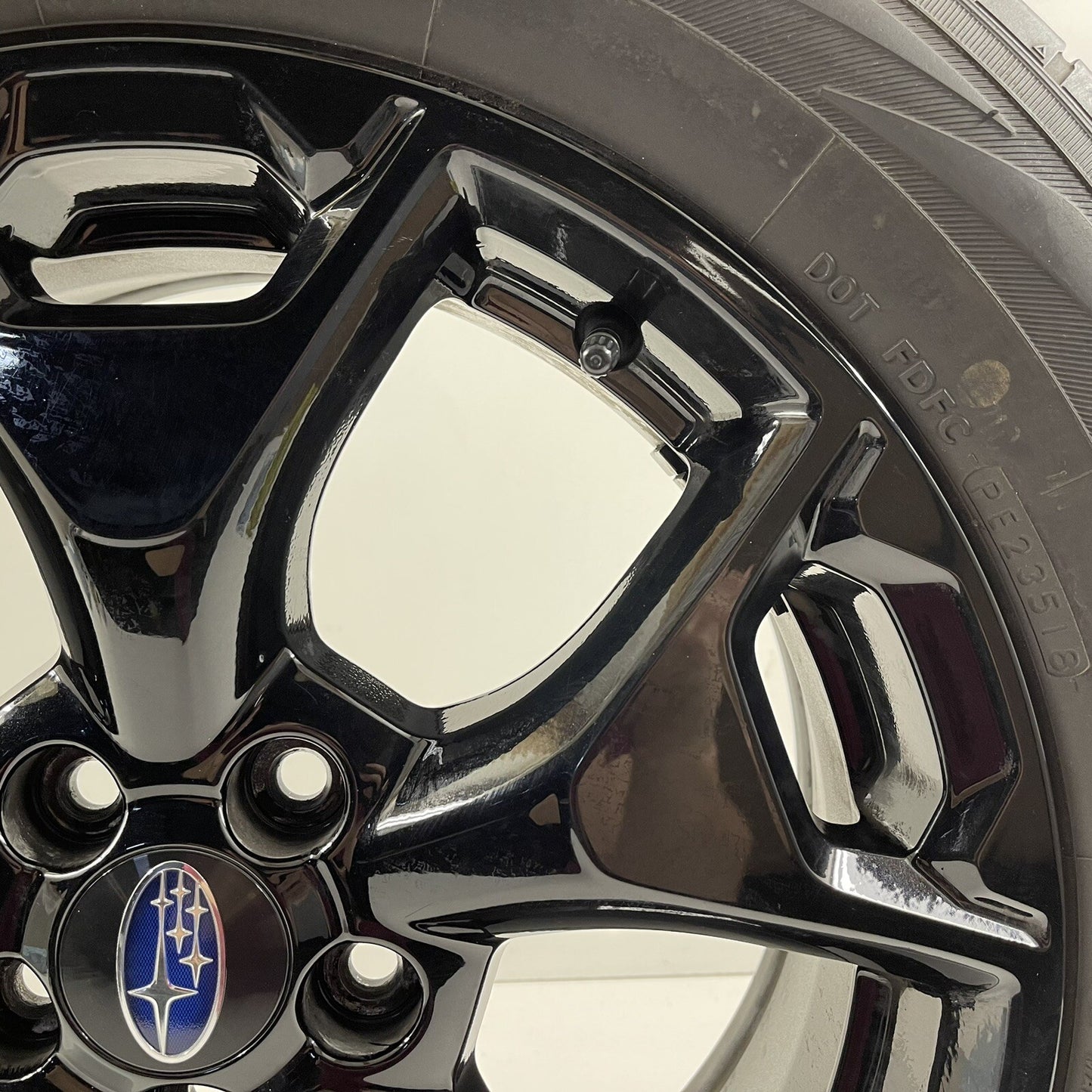18-22 SUBARU CROSSTREK WHEEL RIM W/ TIRE 17x7 +55 OFFSET FACTORY OEM