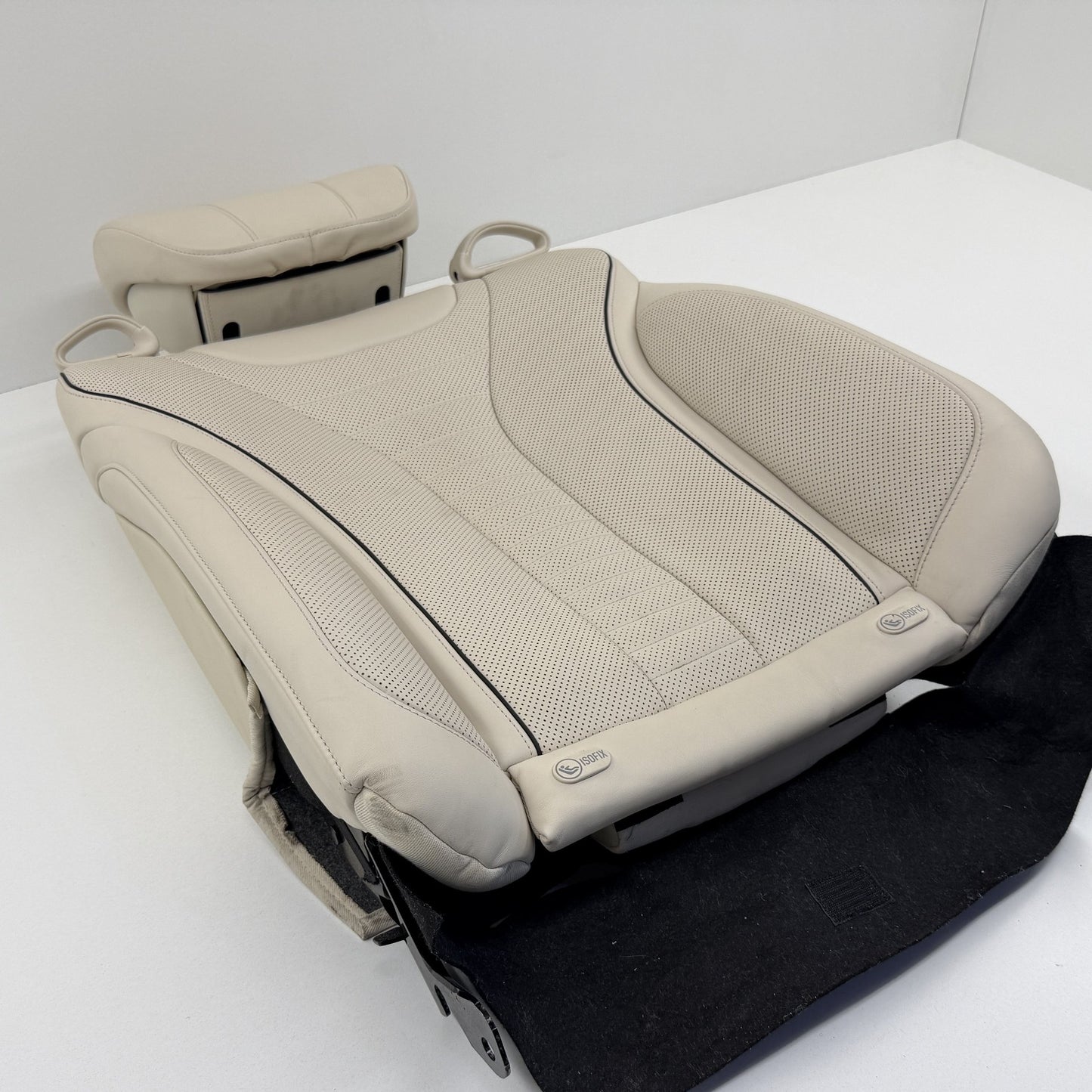 2014-2017 Mercedes-Benz S550 W222 Left Rear Power Seat Upper Cushion Beige OEM