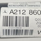 12-18 MERCEDES BENZ CLS550 RWD DRIVESHAFT DRIVE SHAFT PROPELLER LINE CARRIER OEM